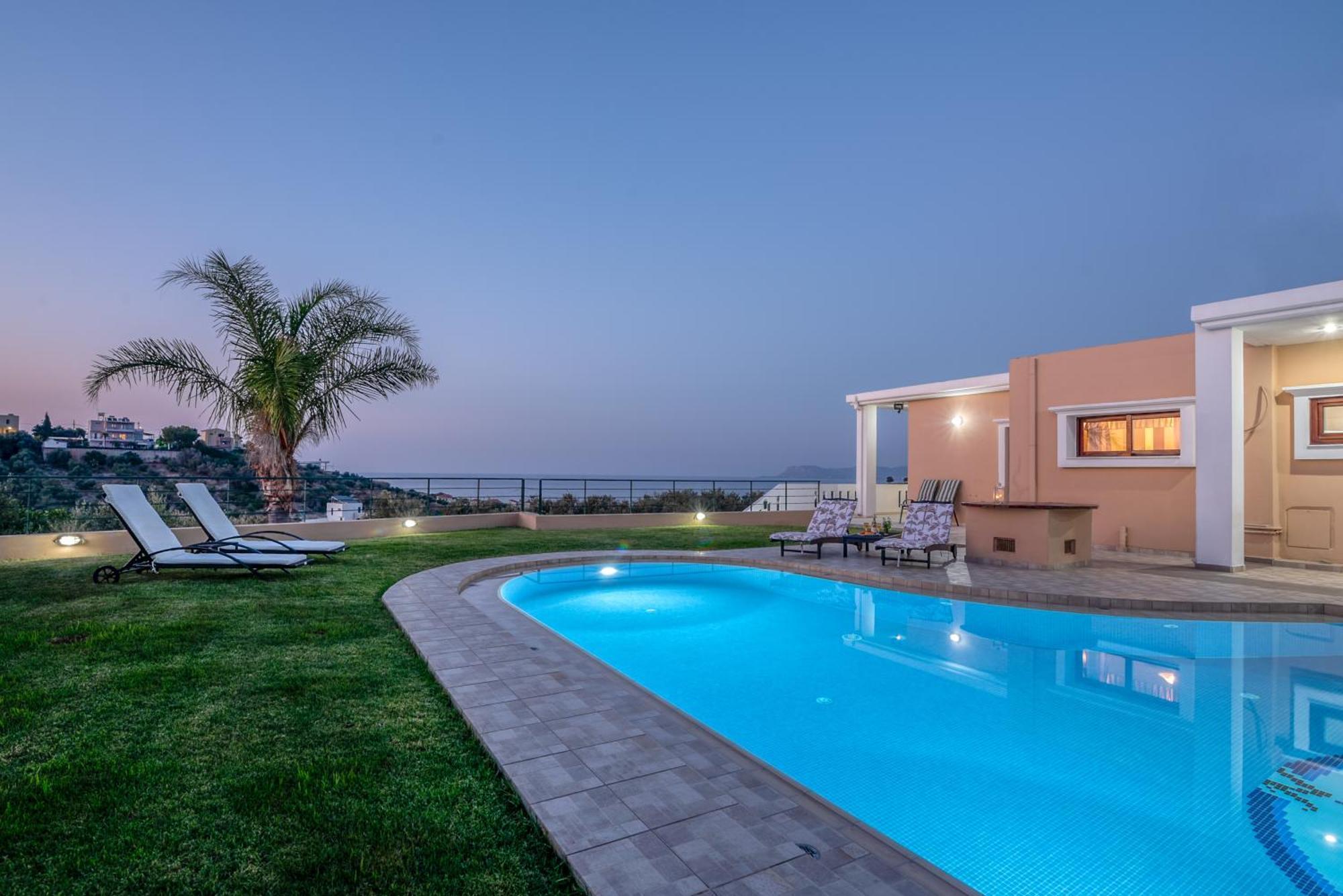 Nikola'S Villa Stalos Chania 외부 사진