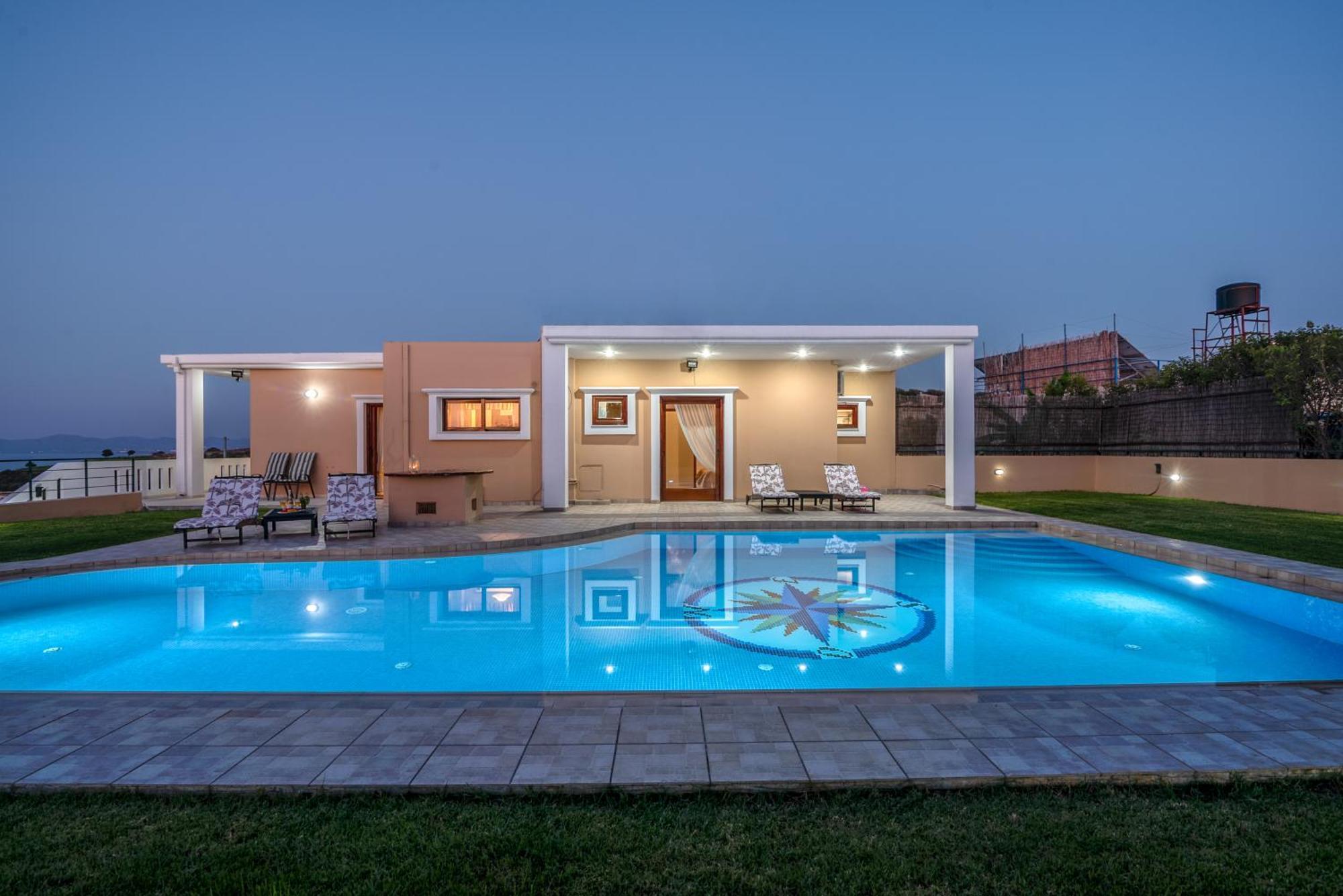 Nikola'S Villa Stalos Chania 외부 사진